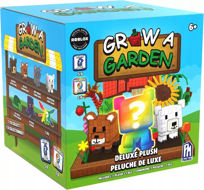 Maskotka Roblox Grow A Garden Pluszak 20 CM Niespodzianka Surprsie +kod DLC