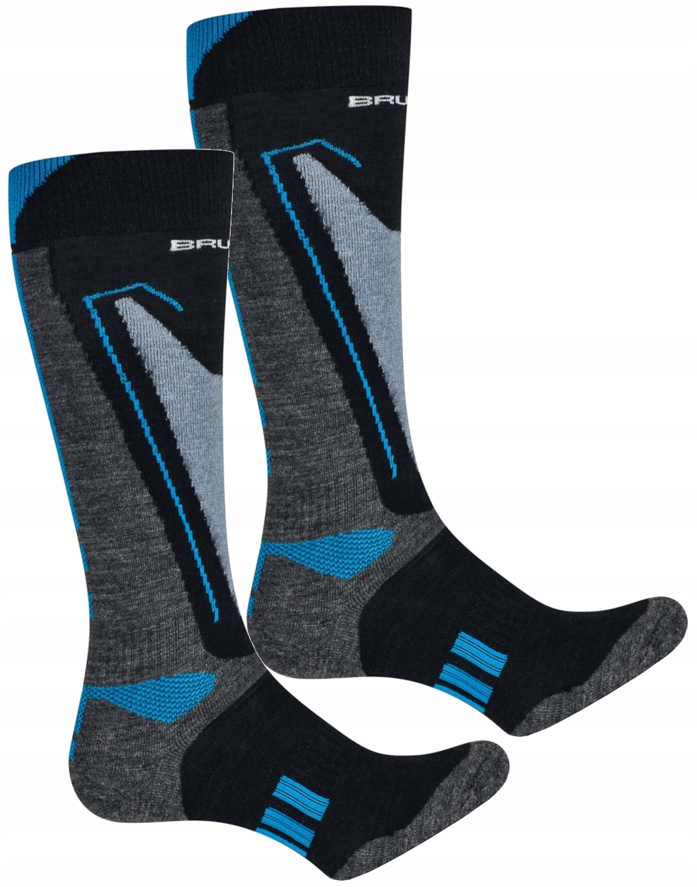 Męskie Skarpety Narciarskie Brubeck Wełna Merino Wool Snowboard 45-47