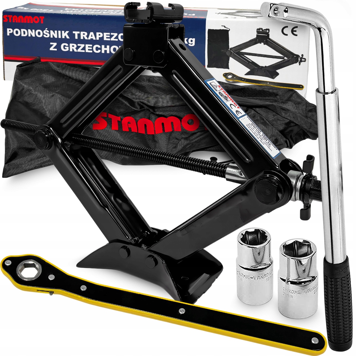 Hever Levák 1,5T Chrastítko Klíč Na Kola Teleskopický 17/19 21/23