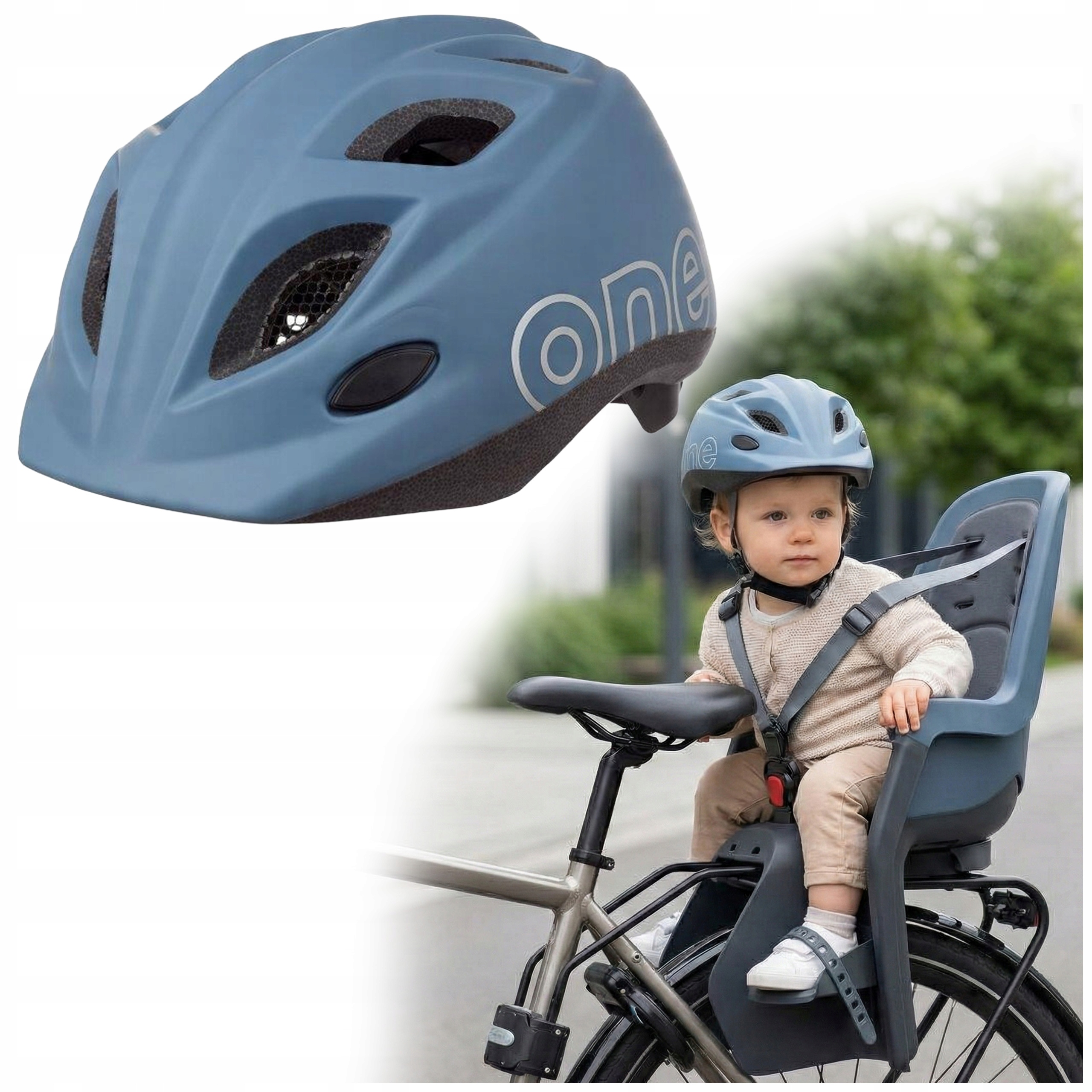 Kask dla dzieci na hulajnoge rowerowy rolki Bobike One Plus Xs 48-52cm