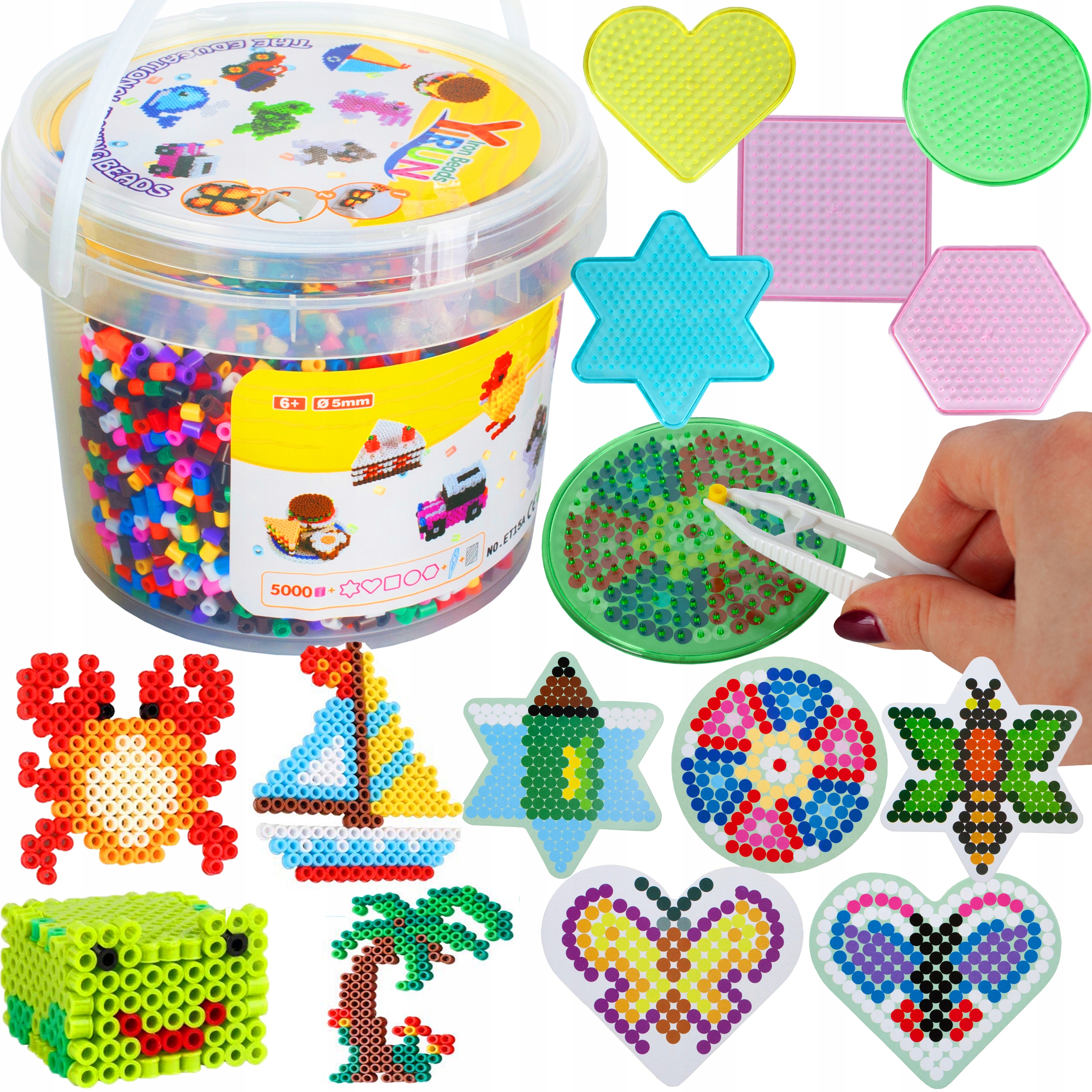 

Koraliki Do Prasowania Iron Beads+szablony 5000SZT