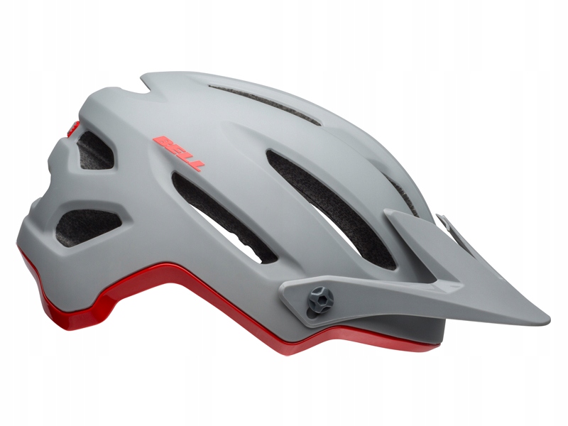 Mtb helma Bell 4FORTY Integrated Mips cliffhanger matná lesklá šedá karmínová