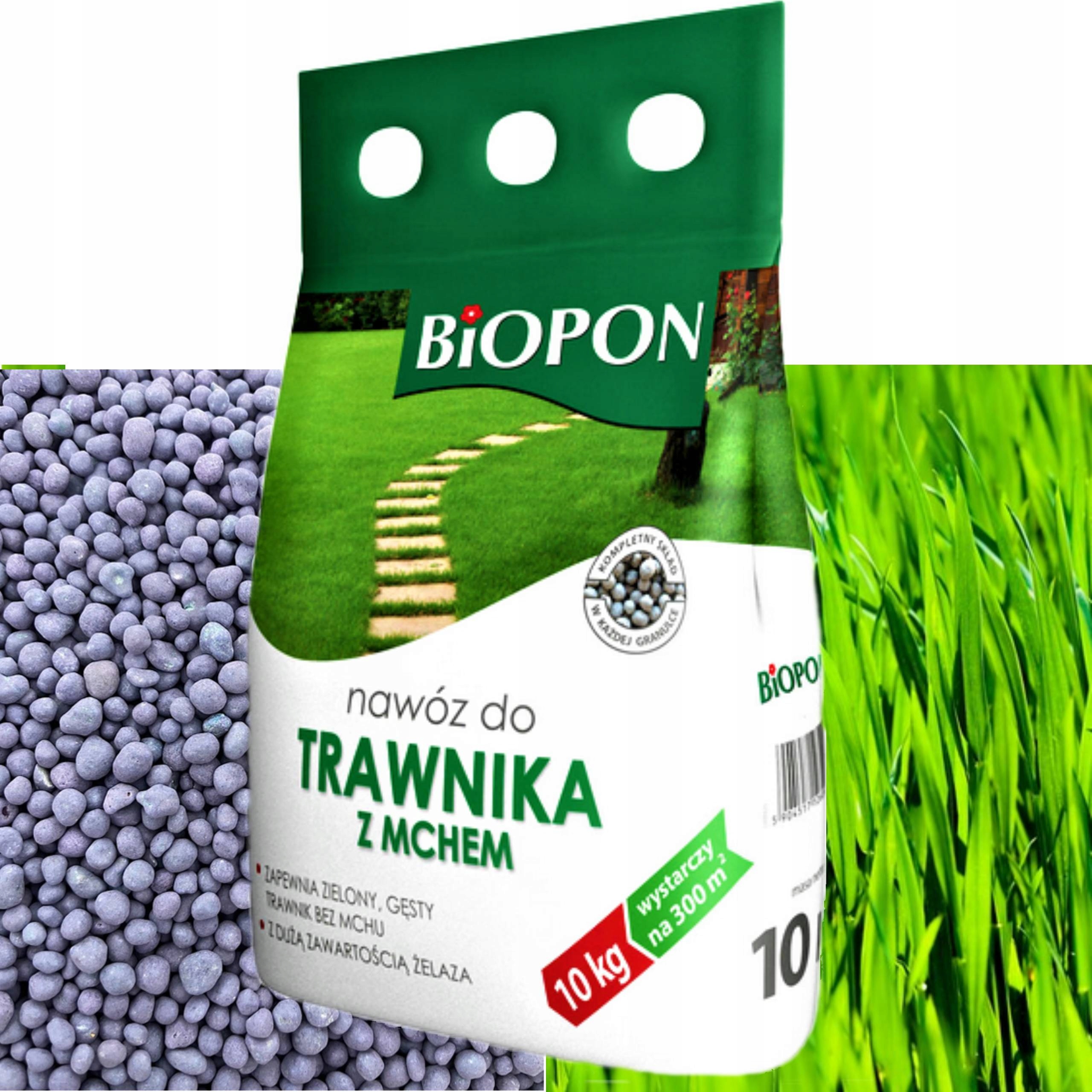 

Specjalny Nawóz Do Trawy Trawnika Z Mchem 10kg 300