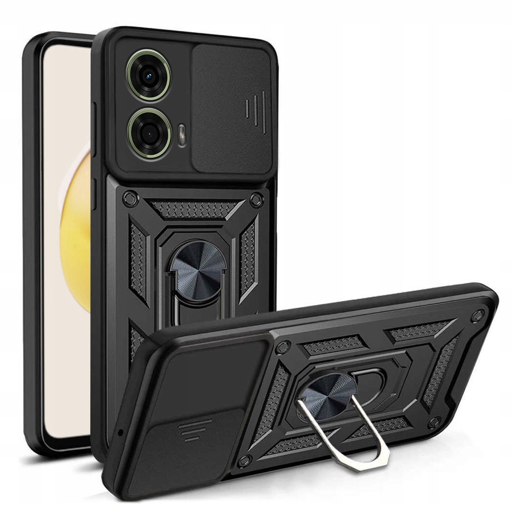 Etui do Moto G04/G24/G24 Power, CAMSHIELD RING ARMOR CASE