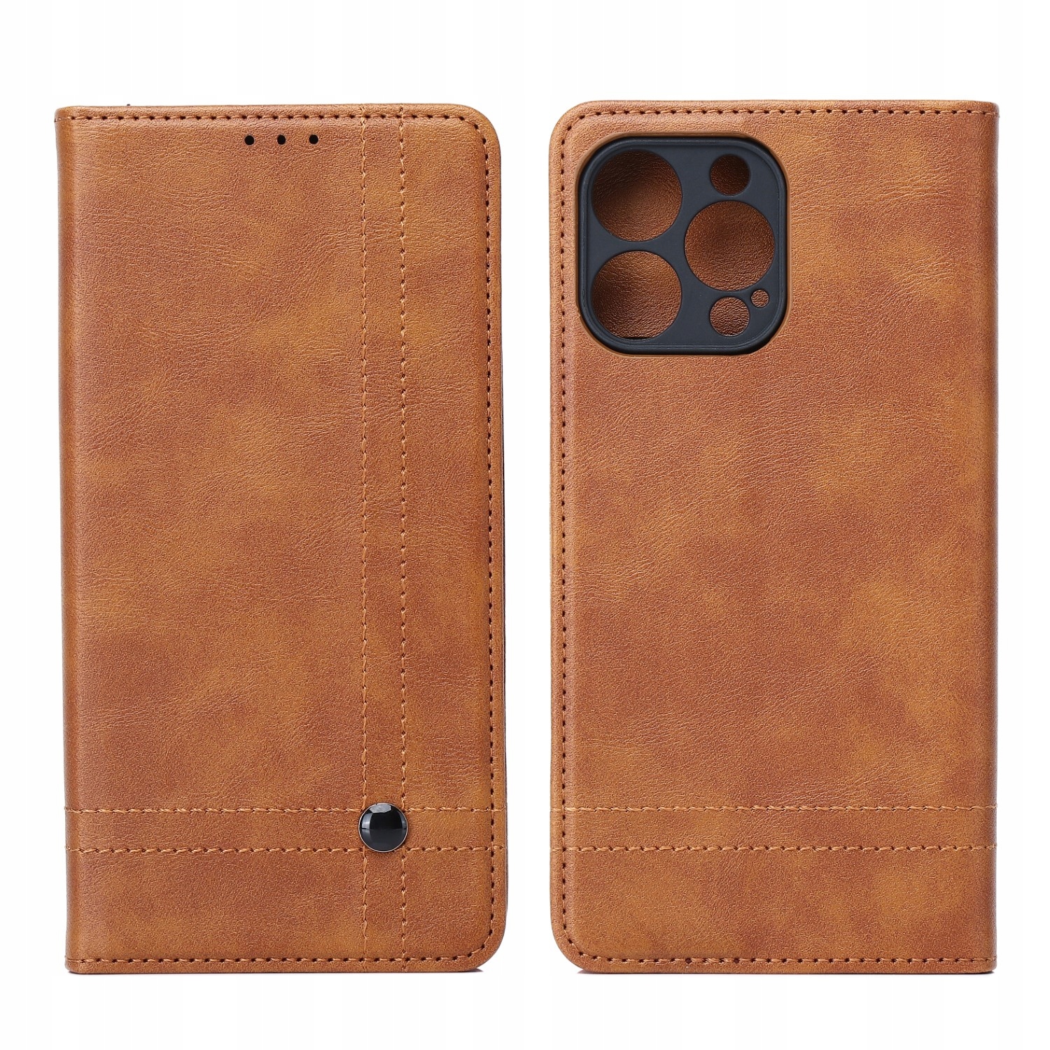 Etui Smart Seam do Samsung Galaxy A56 5G brązowe Tfo