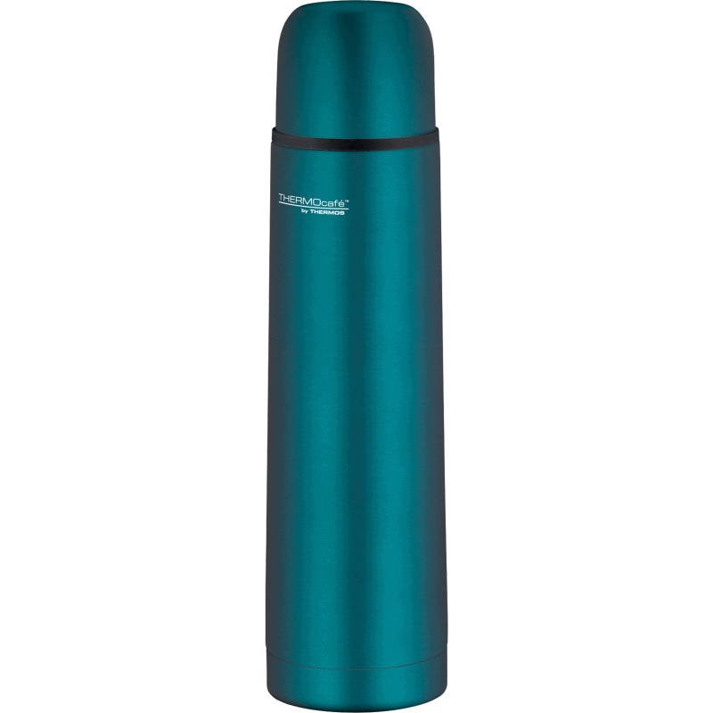 Termos Turystyczny THERMOcafé 700ml Turkusowy Stalowy Kubek