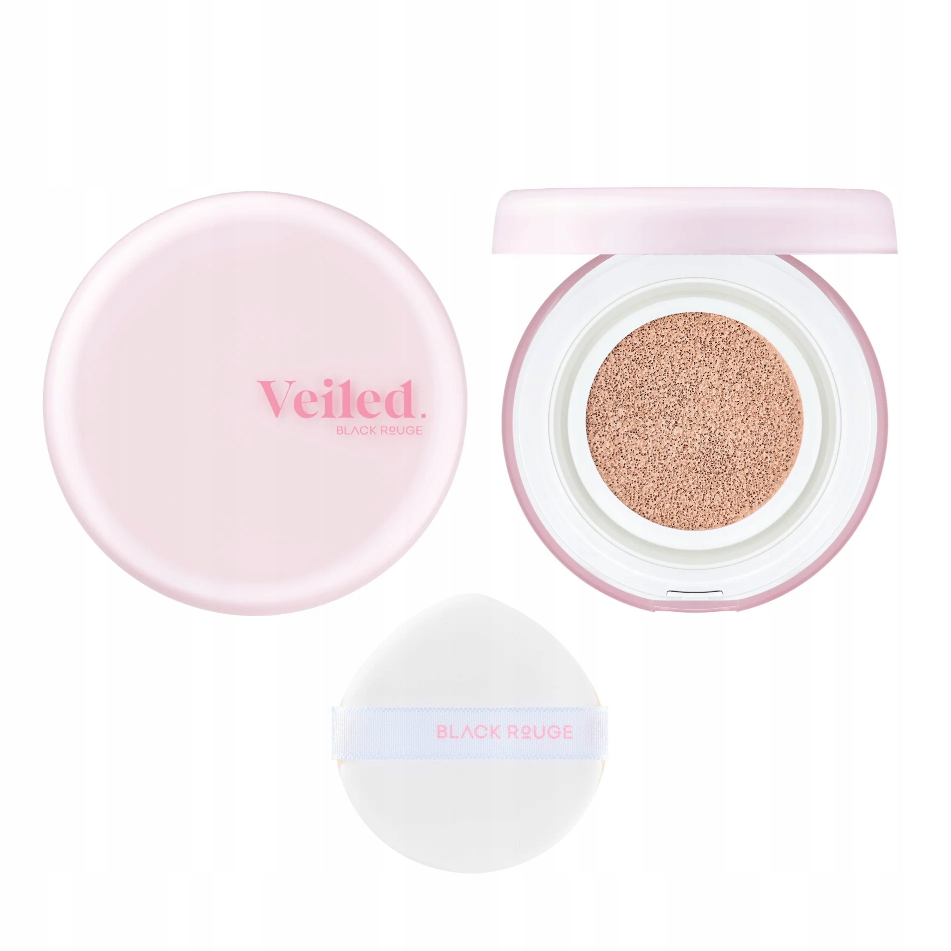 Black Rouge Thin Layer Clear Cushion podkladová báze SPF50+ 14 g Veil
