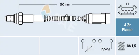 SONDA LAMBDA RENAULT FAE ELEKTRYKA -