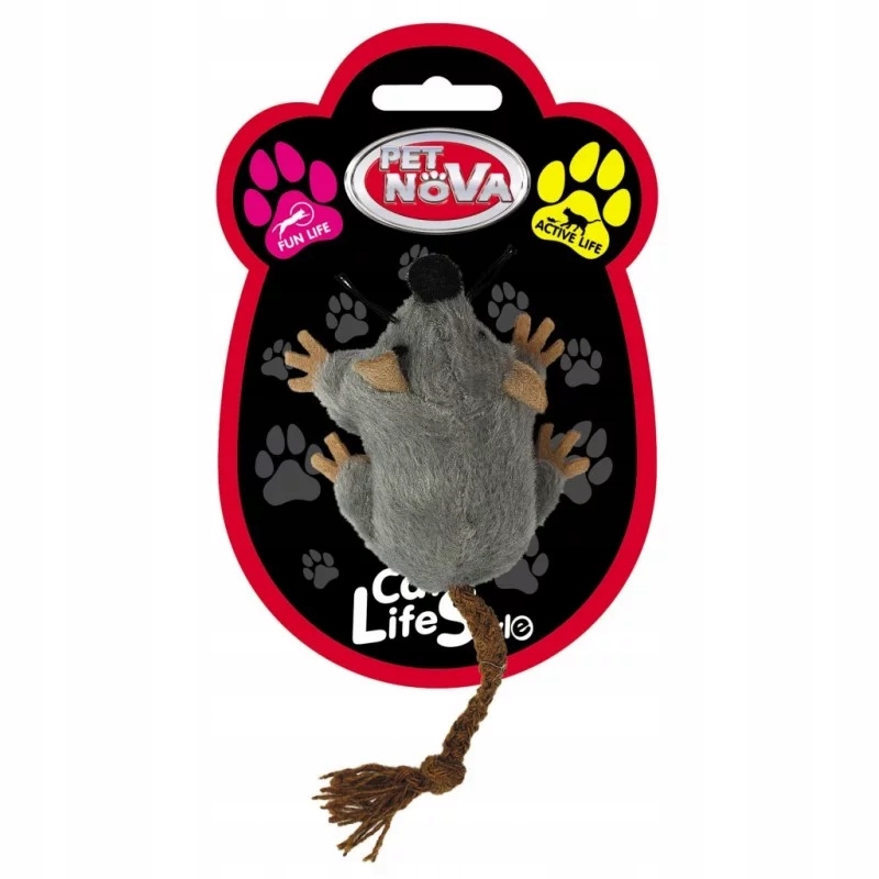 

Pet Nova Myszka Pluszowa 7x5cm Zabawka Dla Kota