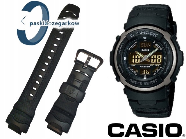 Pásek k hodinkám Casio G-Shock G-314 G-314RL černý originální