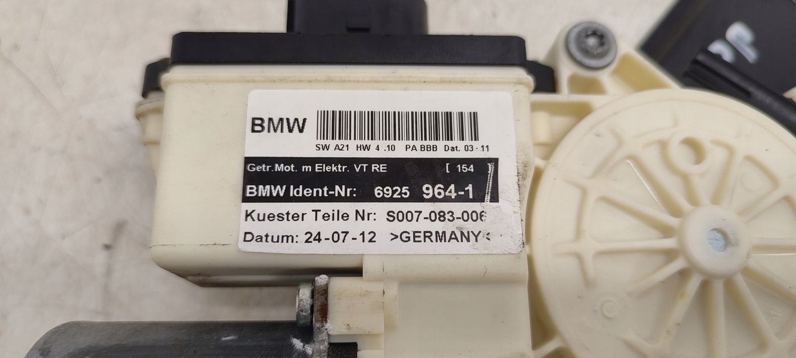 window regulator right front mechanism BMW E83 X3 2,0D