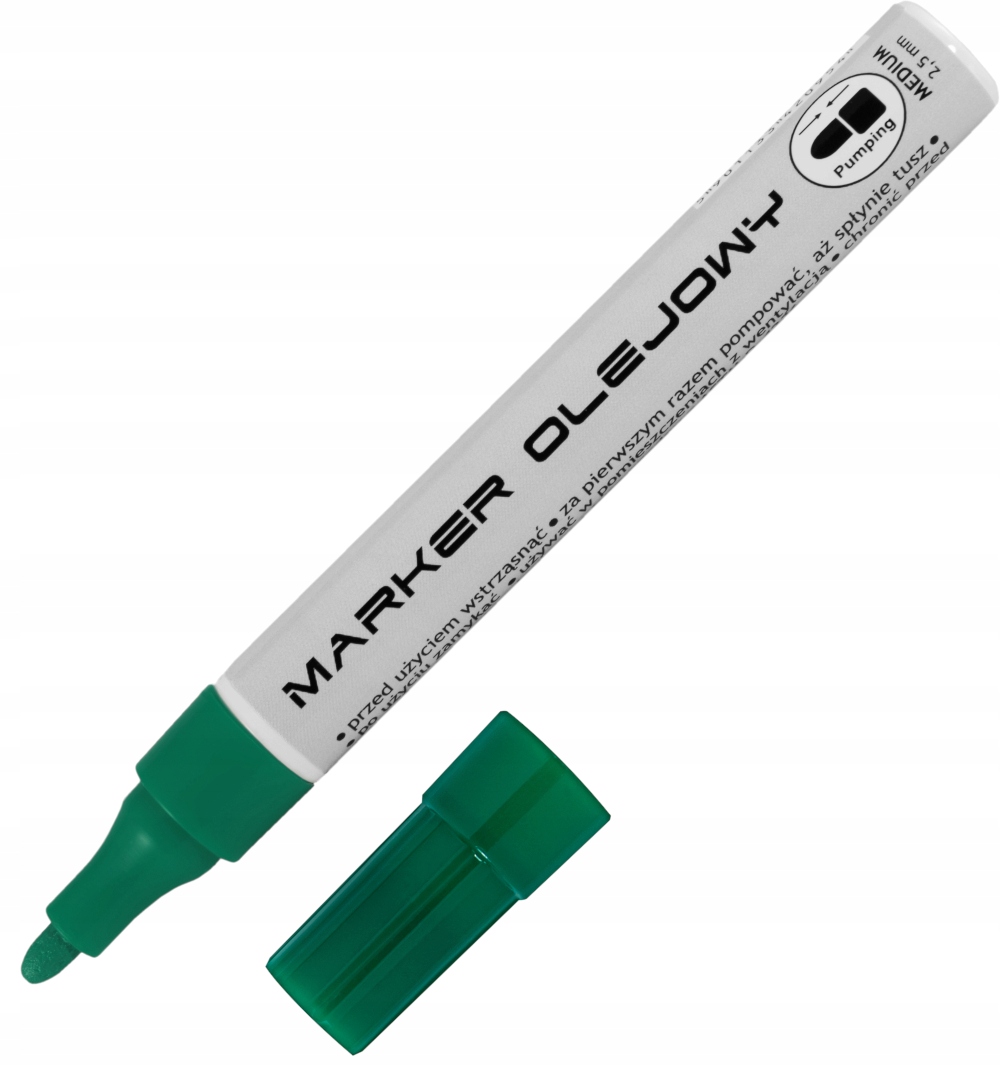 

Marker Olejowy Toma Economy 420 Okrągły Zielony