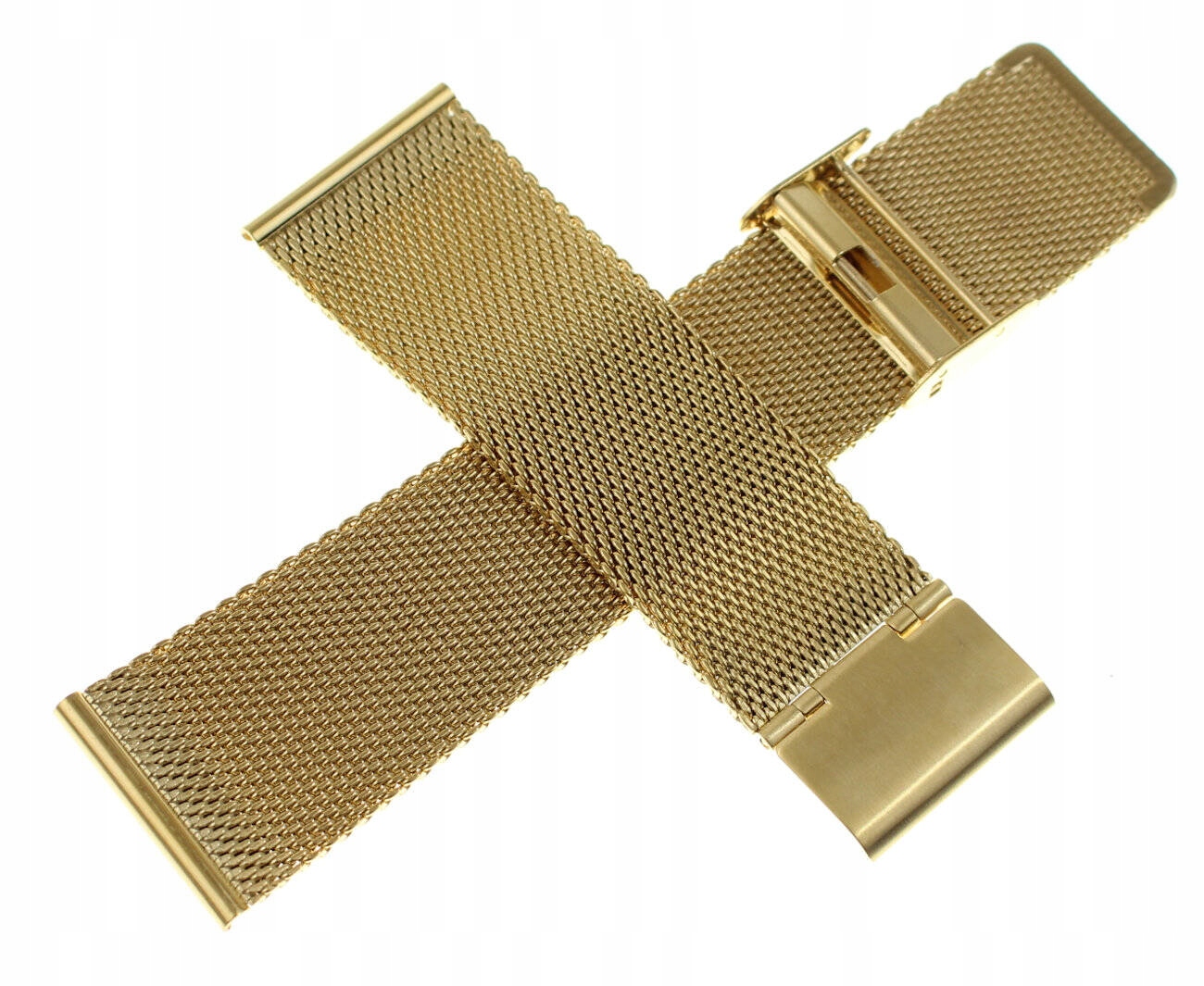 Originální Ocelový Zlatý Mesh Náramek Pro Hodinky Lorus RG286HX9 24 mm