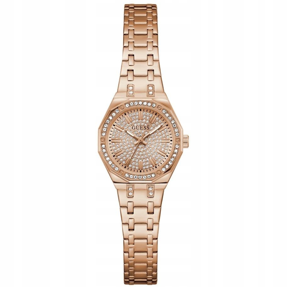 Dámské hodinky Guess GW0931L4 Zirkony růžové zlato