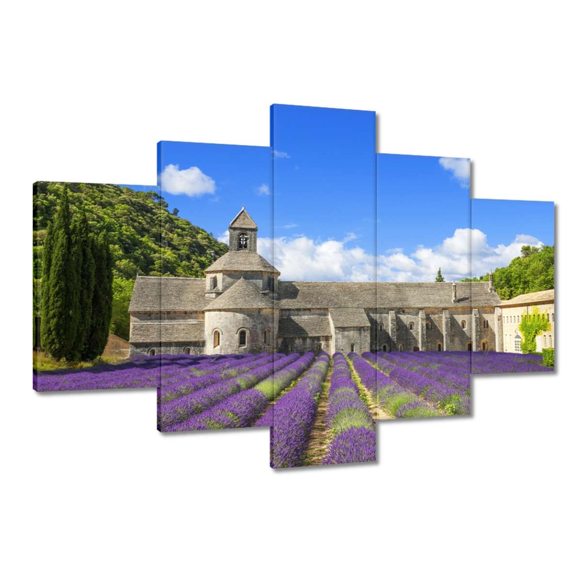 Obrazy 120x80 Francouzská Provence a levandule