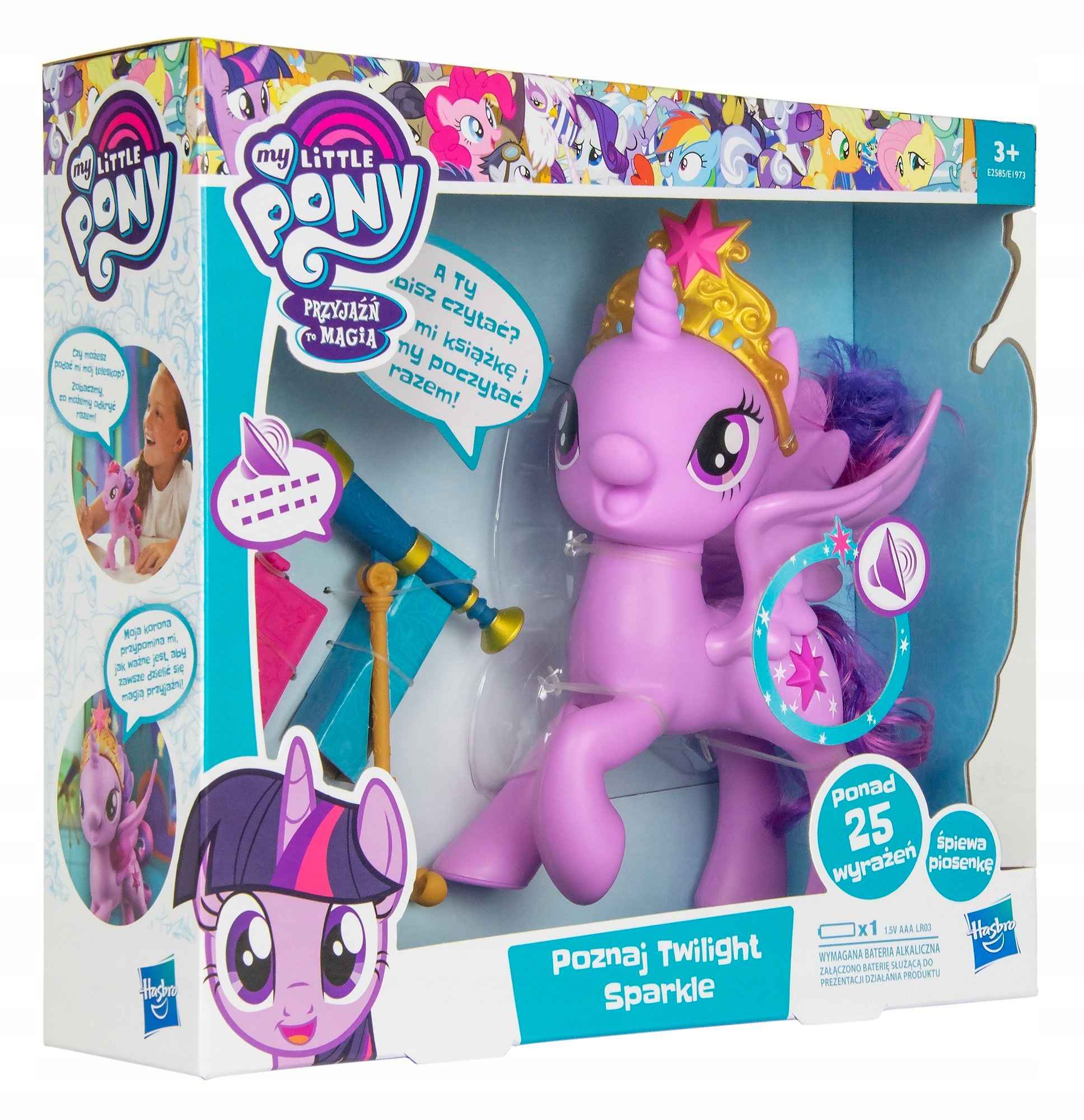

My Little Pony Twilight Sparkle Mówi Śpiewa Hasbro