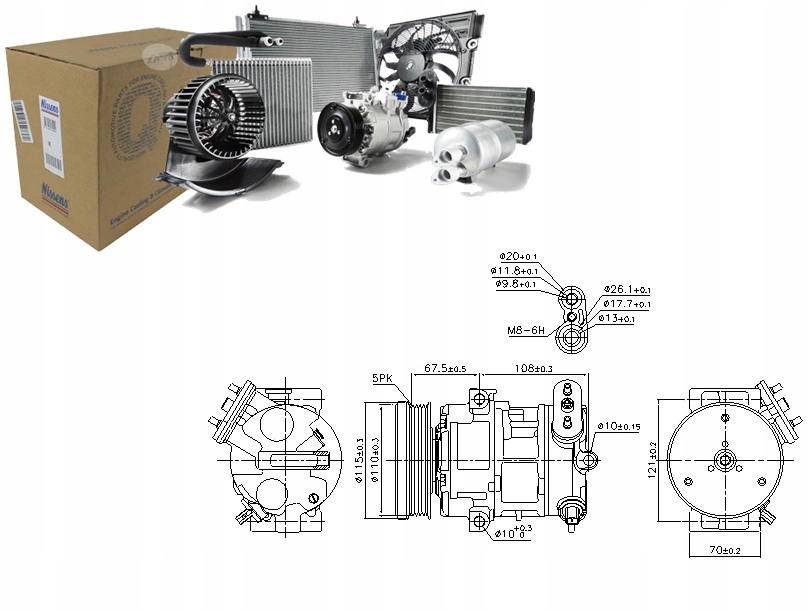 NIS89100 Kompresor Klimatizace Opel Asistent řidiče #33