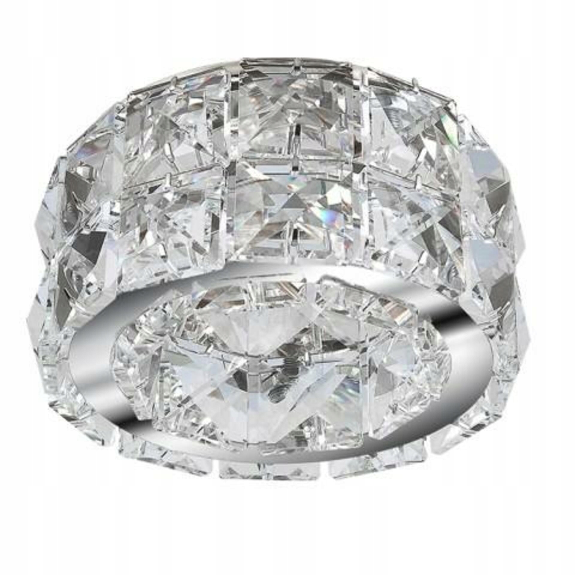 Stropní zápustné bodové svítidlo AZzardo Ester 2 chrome AZ1451 GU10 1x50W I