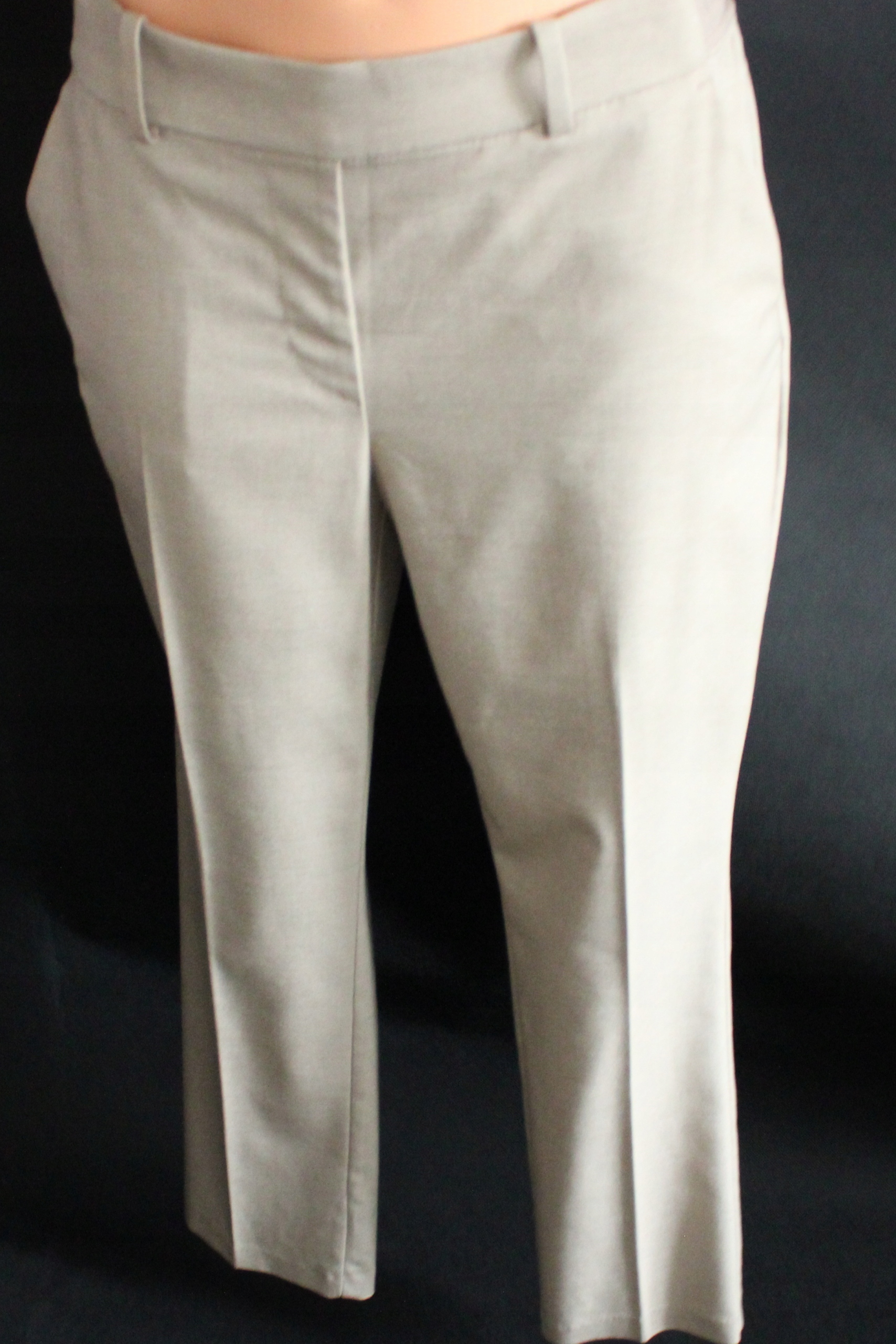 BEŻOWE ELEGANCKIE SPODNIE Roz 38