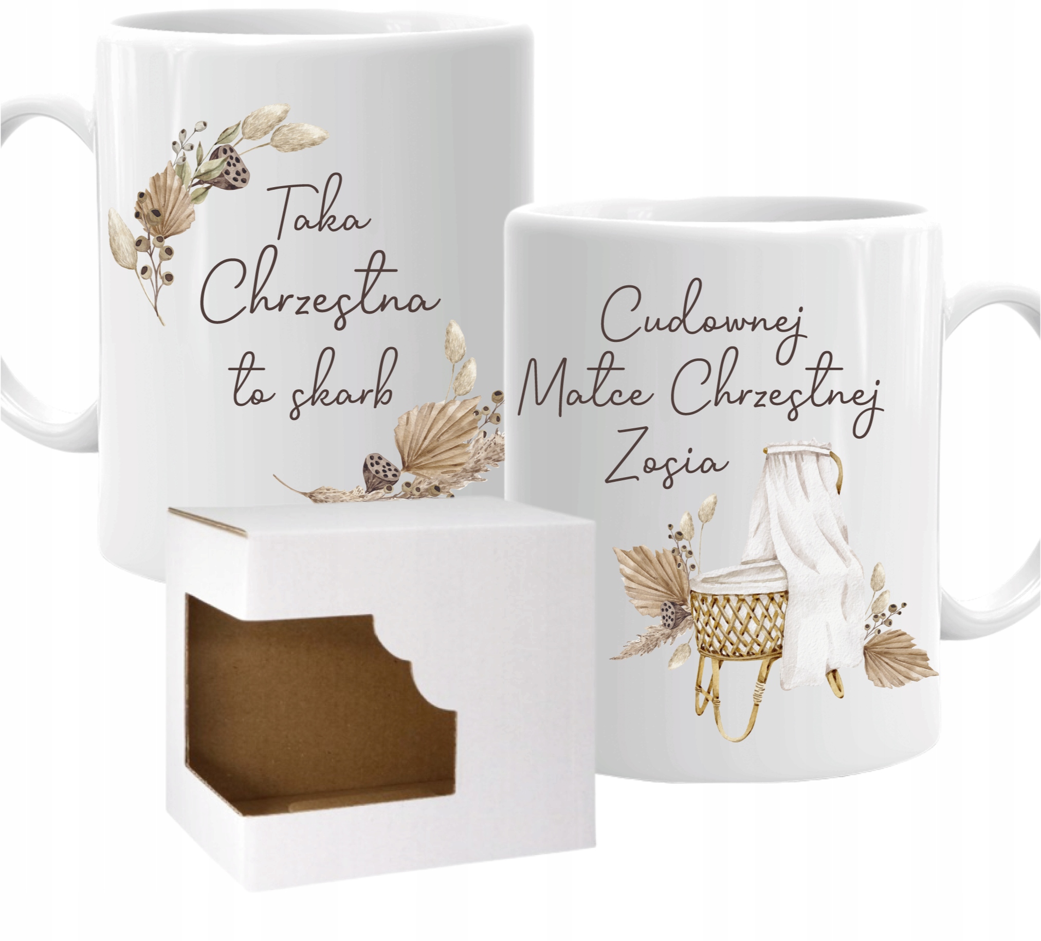 

Kubek na podziękowanie dla Chrzestnych Chrzest W2