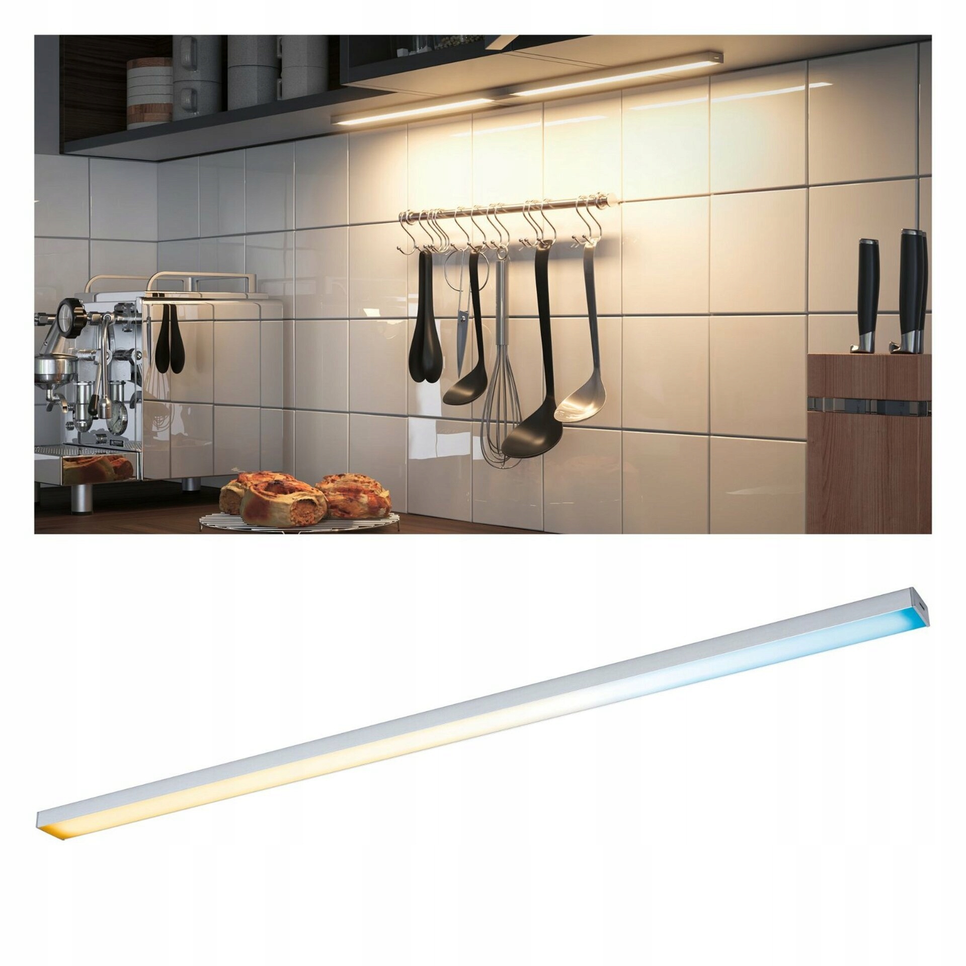 Paulmann Clever Connect Spot Barre 55cm 6,5W 2700-6500K matný chróm