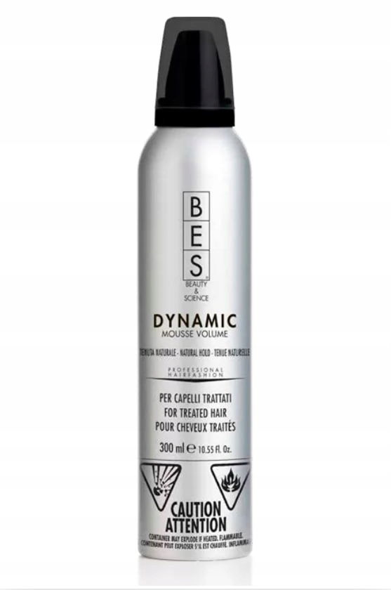 Dynamic Mousse Volume Bes pěna dodávající lesk, lehkost, objem