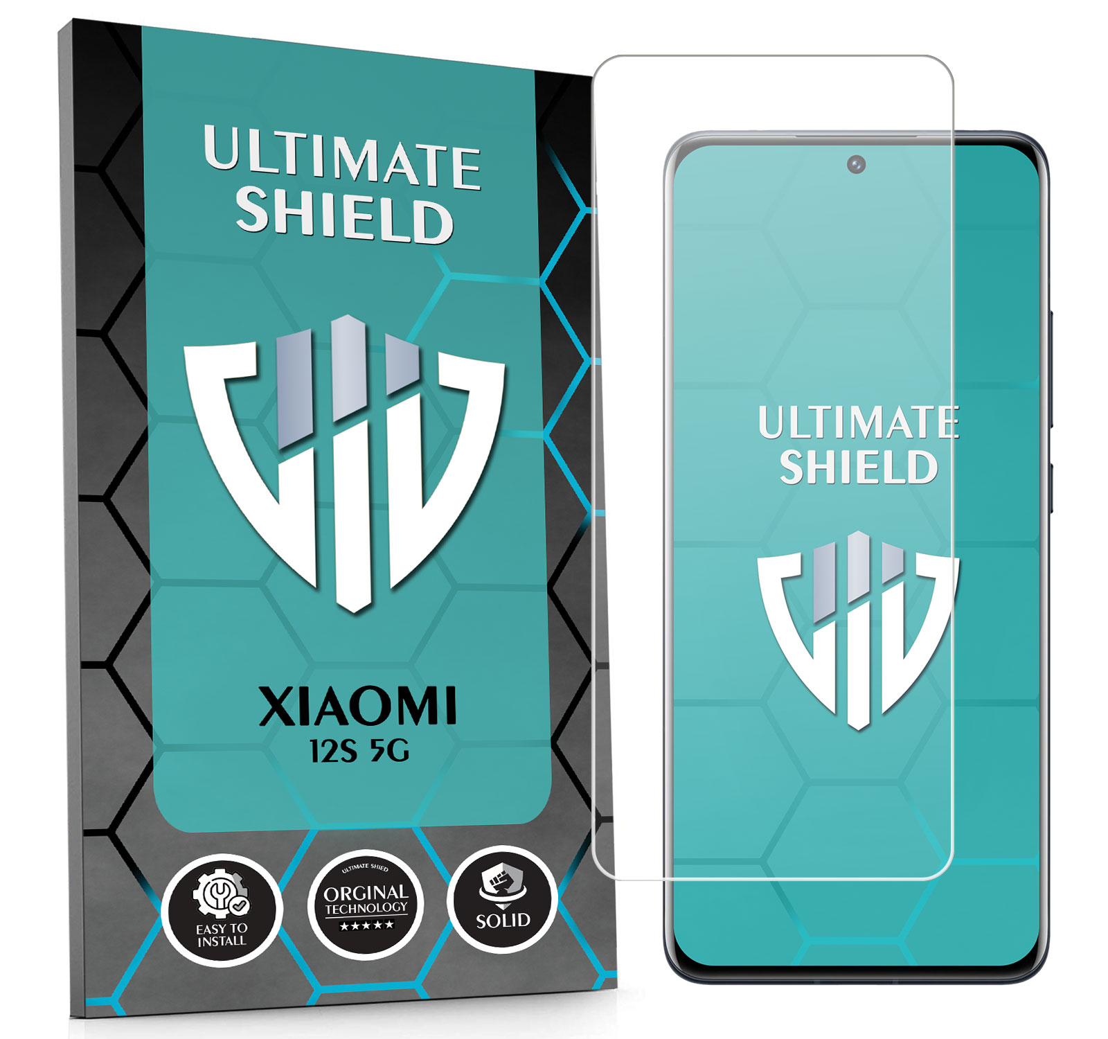 Sklo 3x Displej 7x Fotoaparát Rychlý Objektiv Pro Xiaomi 12S 5G