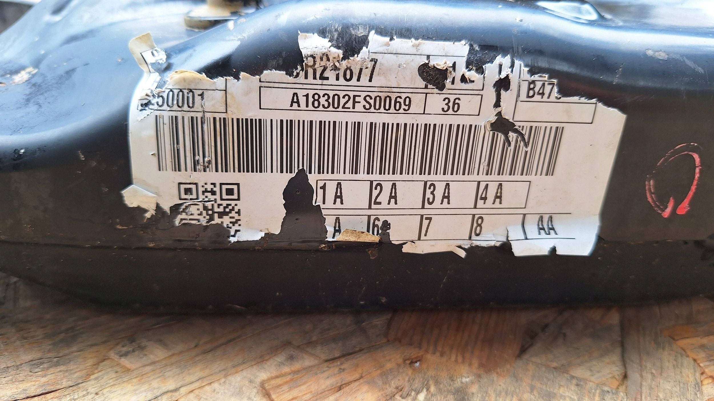 axle beam subframe axle beam sider front H1BC-5019-AD FORD FIESTA MK8
