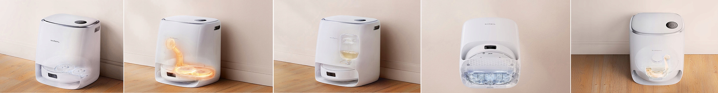 ROBOT SPRZĄTAJĄCY MOPUJĄCY ODKURZACZ 8200Pa 5200mAh Narwal Freo X Ultra Marka inna