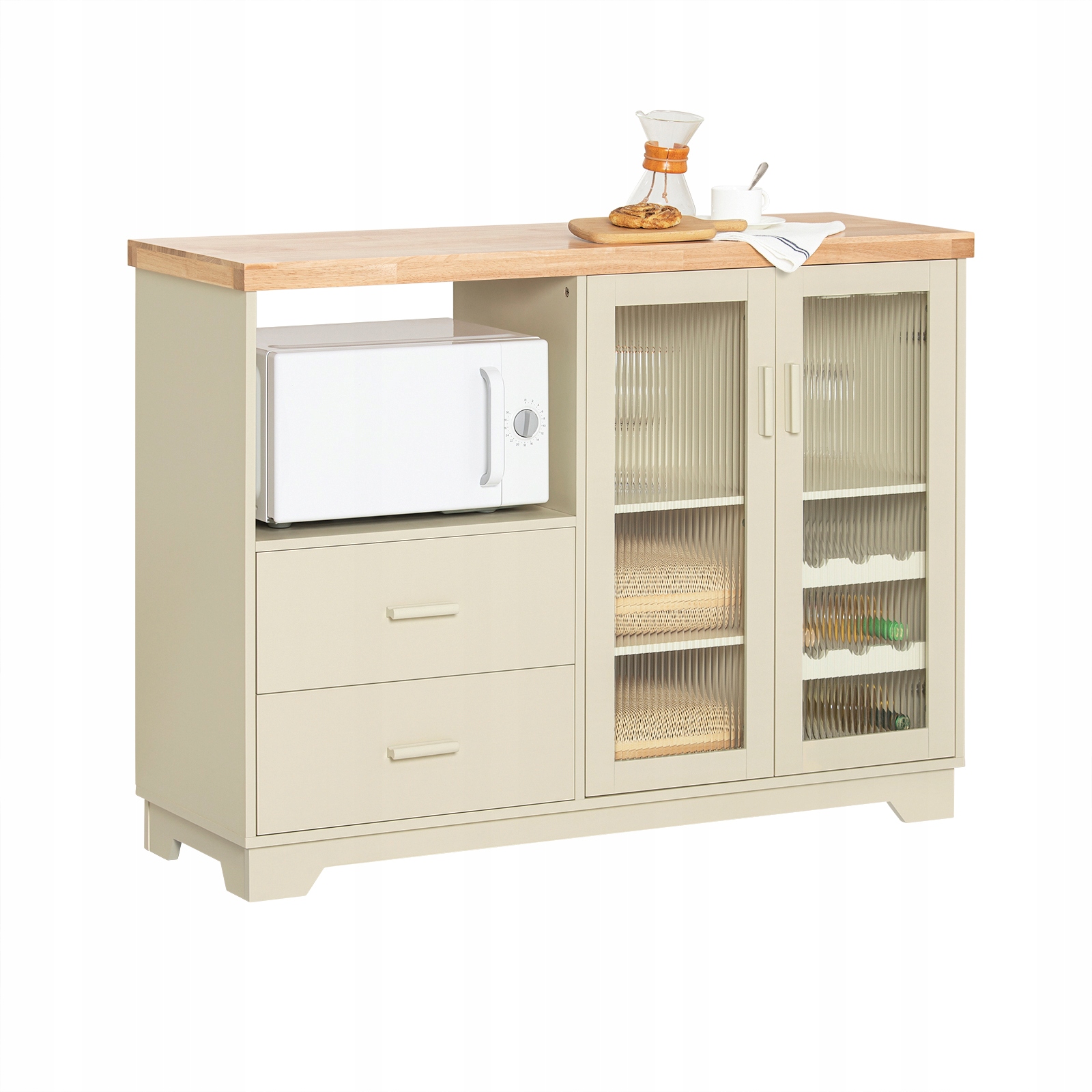 Witryna stojąca SoBuy 40 x 120 x 90 cm FSB81-MI