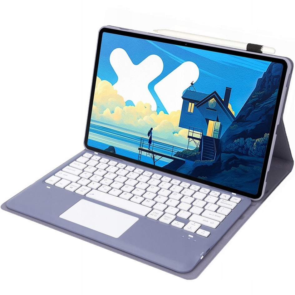 Etui Z Klawiaturą Bluetooth Touchpad Do Lenovo Idea Tab Pro Case Obudowa