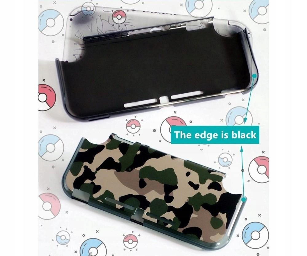 Switch Lite etui case poliwęglan grafika Moro Army