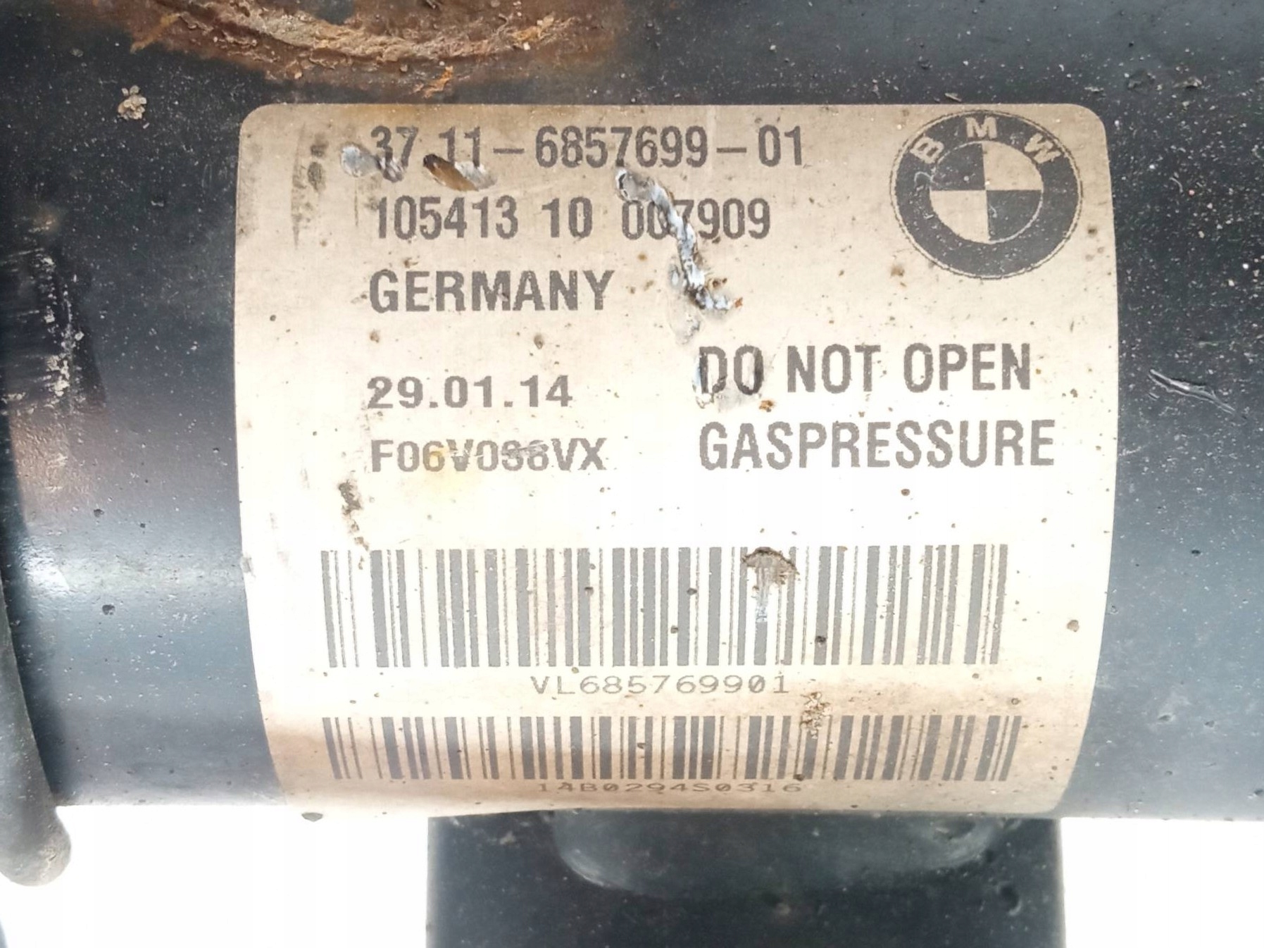 shock absorber left front VDC EDC 6857699 Bmw Seria 6 III F06 Gran Coupe