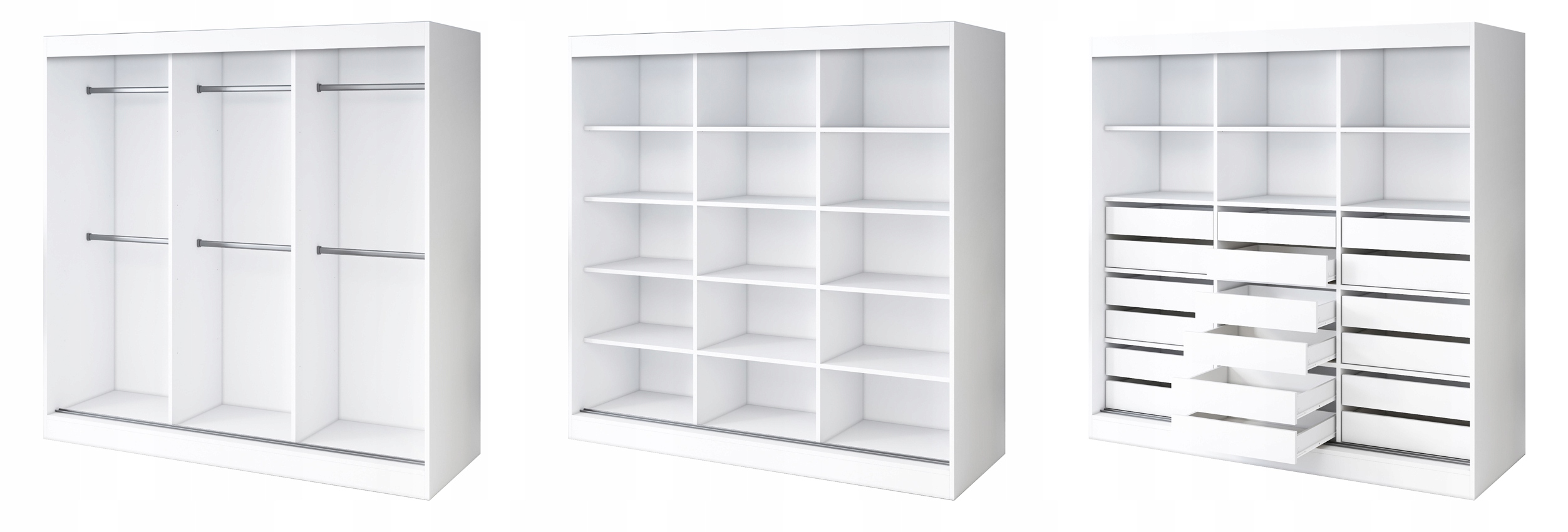 Korpus szafy 200 Regał SONOMA - RÓŻNE UKŁADY Kolor mebla dąb sonoma