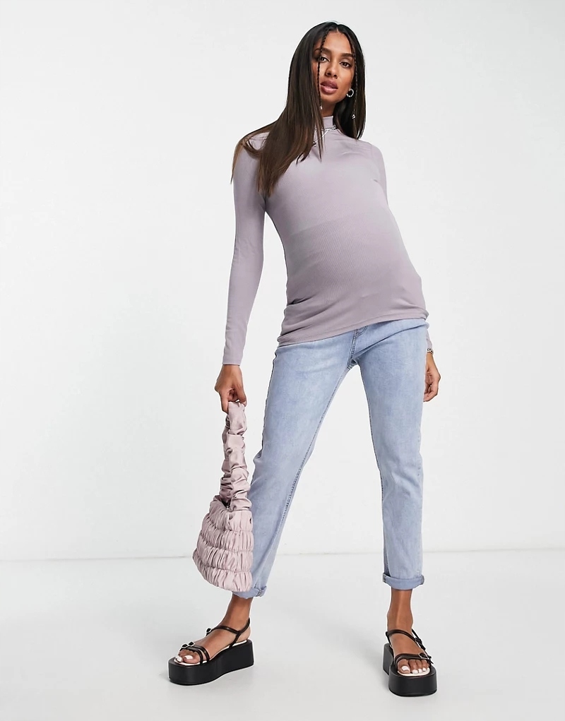 MAMALICIOUS __MI4 SWETER GOLF CIĄŻOWY PRĄŻKI __ S