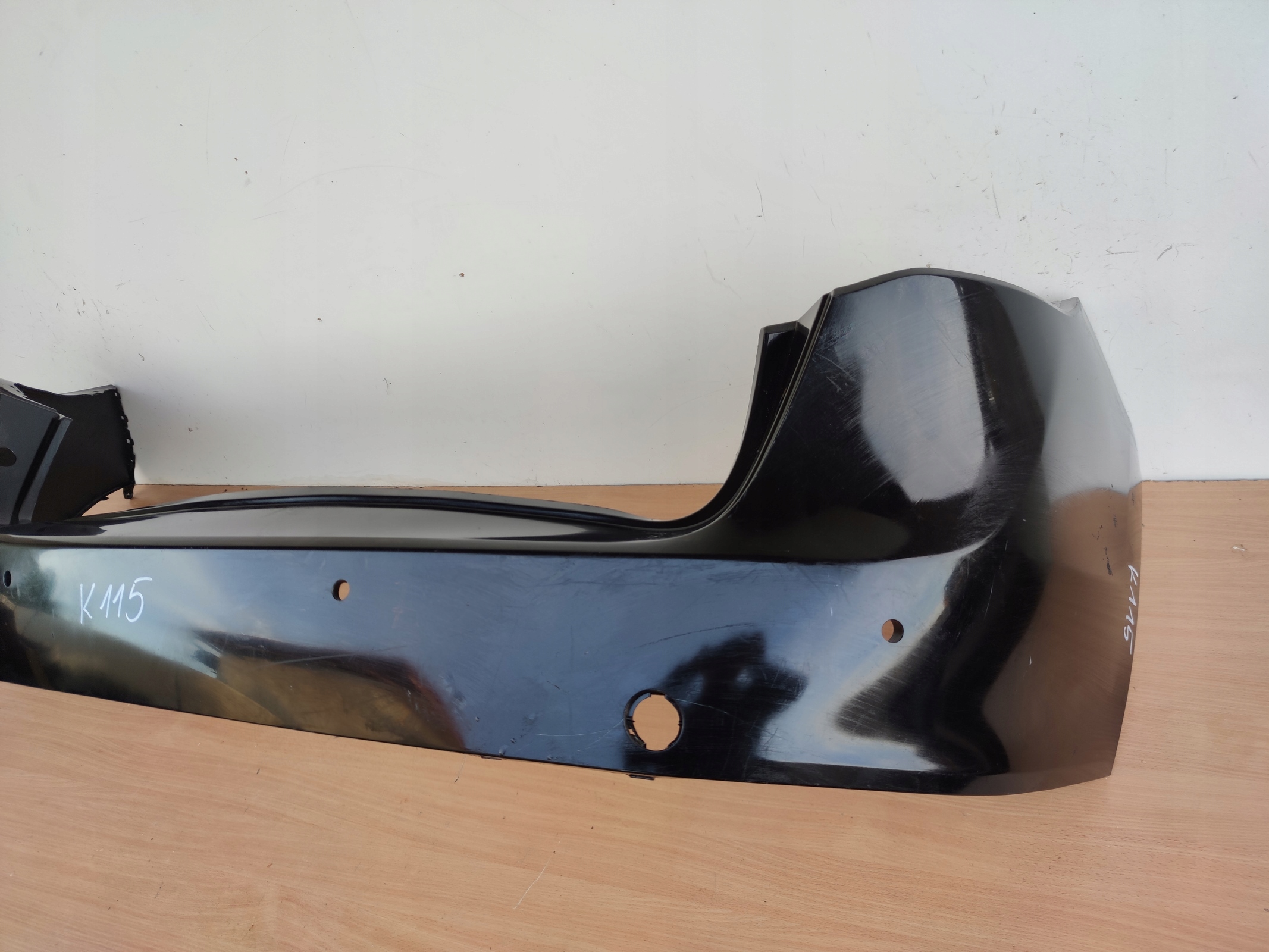 PORSCHE CAYENNE II 7P5 bumper rear part rear original