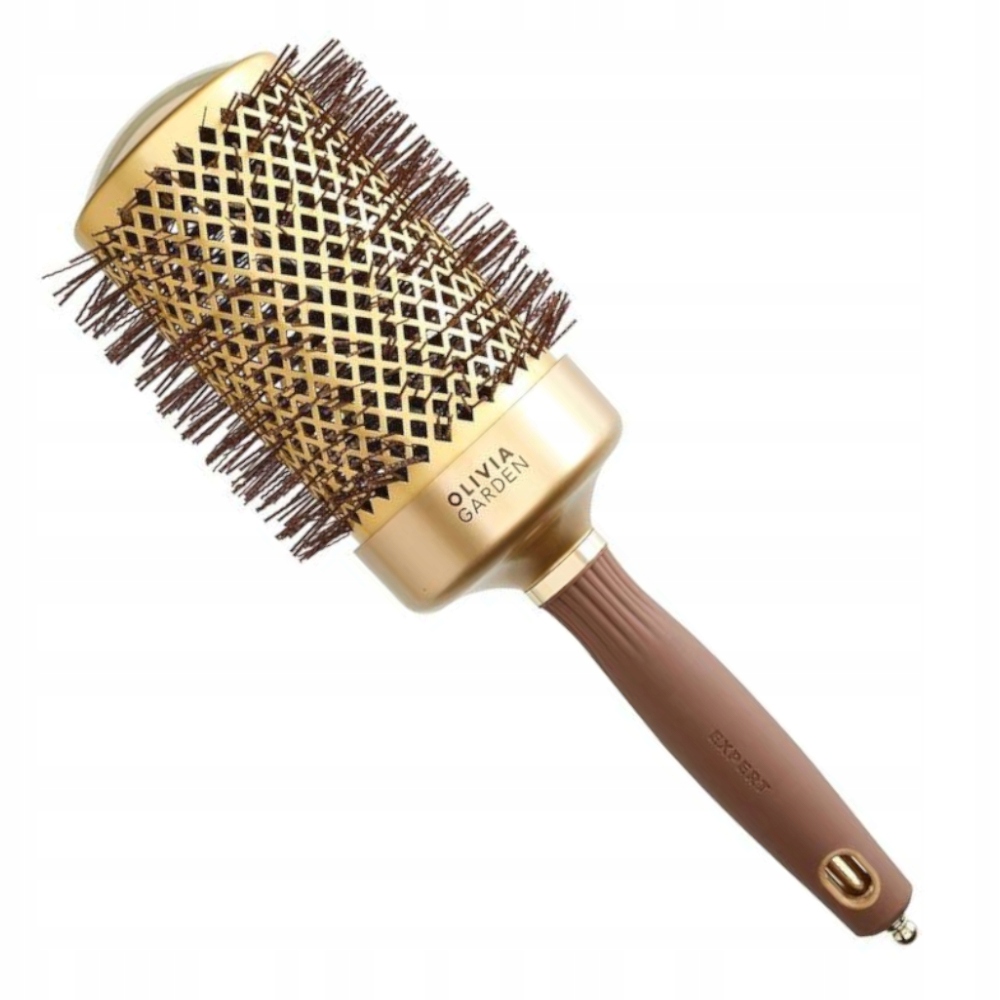 Kartáč Olivia Garden Expert Blowout Shine Gold & Brown 65 mm