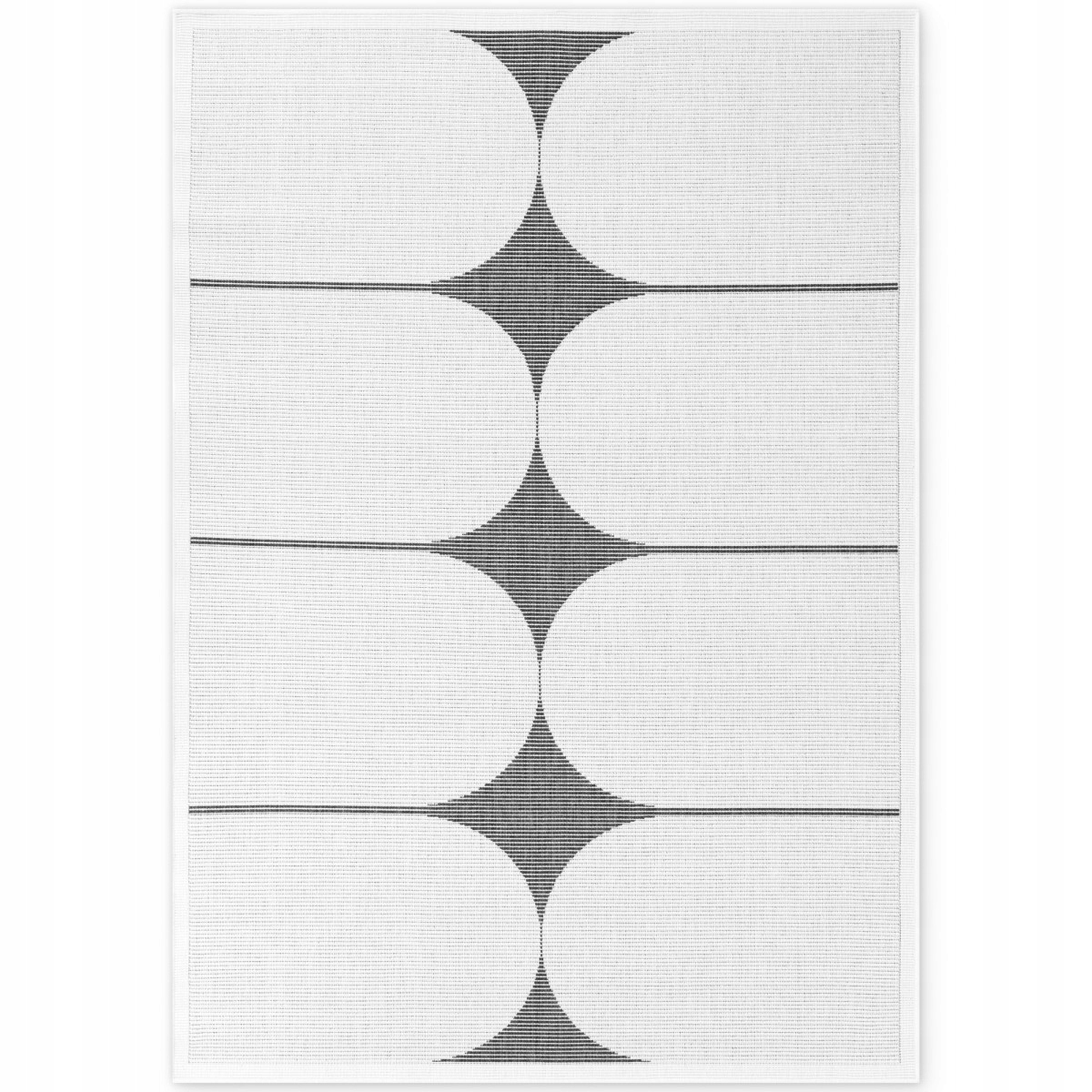 120x170 Kusový koberec Duet Bowen 106244 Black/White na ven i na doma