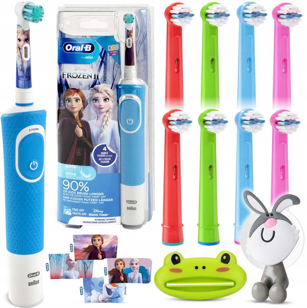 ORAL-B VITALITY 100 ZUBNÁ KEFKA FROZEN + NÁSTAVCE PRÍSLUŠENSTVO