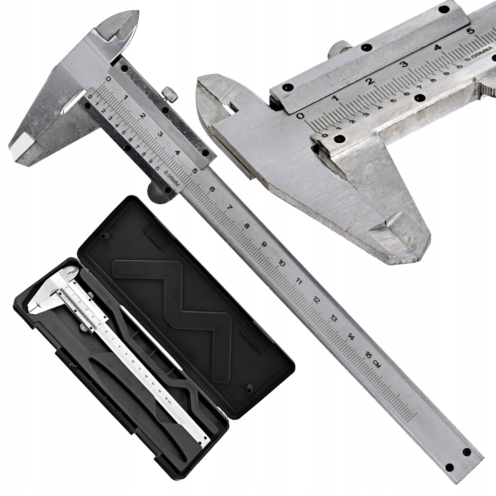 

Suwmiarka analogowa tradycyjna 0-150mm Etui Geko