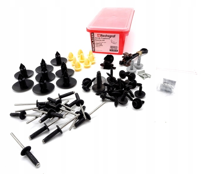 RSG701001D 620106278V - Комплект зажимов передний бампер RENAULT CAPTUR