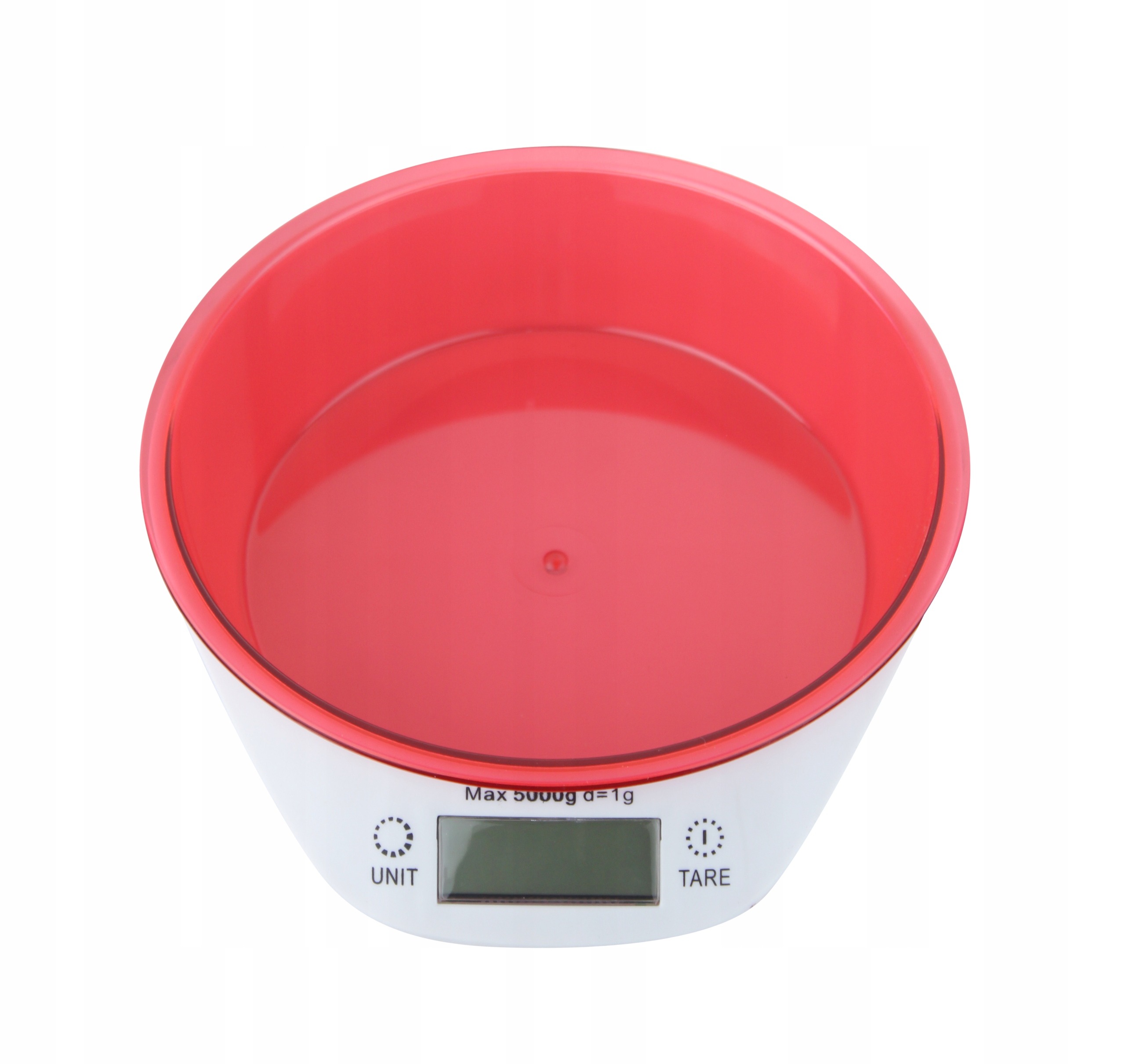 

Waga Kuchenna Elektroniczna 5kg Z Miską Czerwony