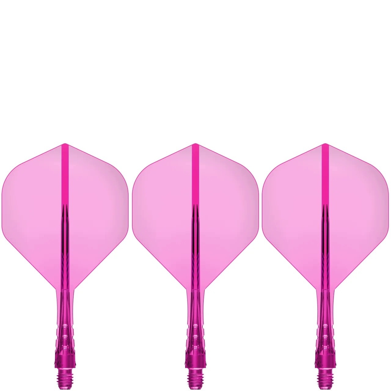 System Mission Force90 Vortex Piórka Shafty Dart Standard No2 Neon Róż Sho