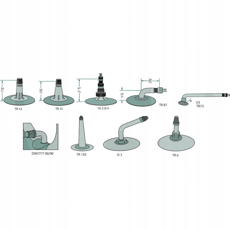 81008018 - Внутренняя трубка 5.00 - 8 TR 87