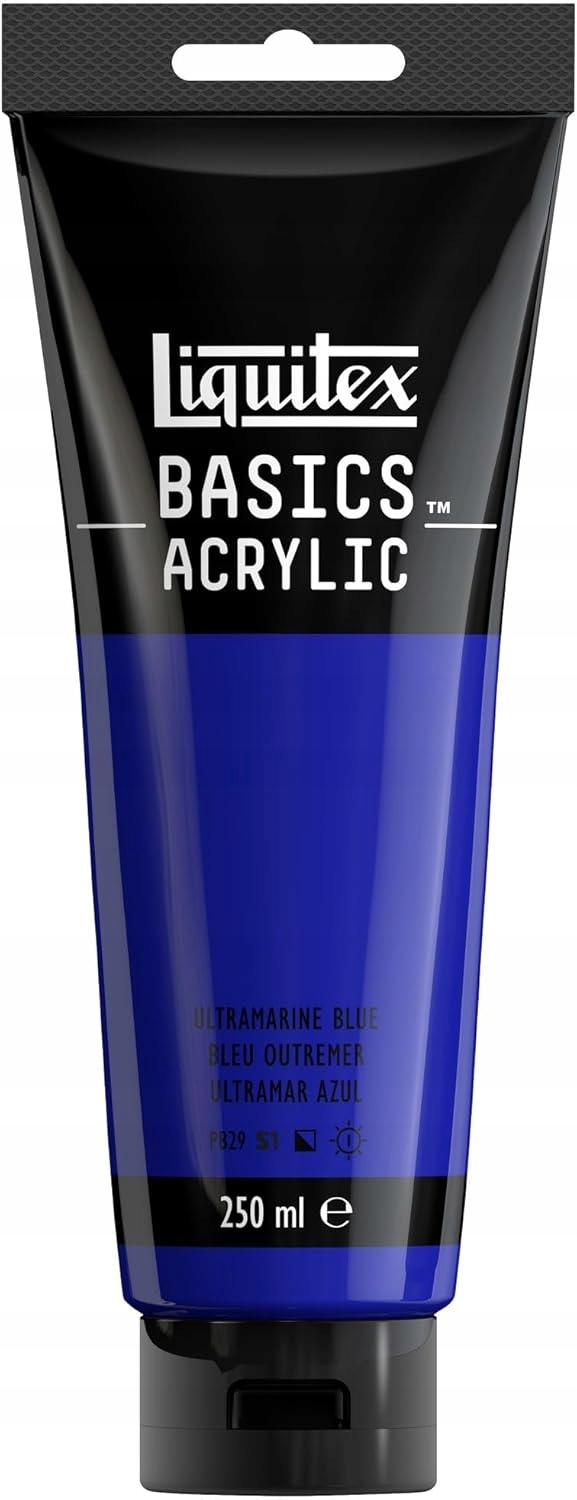 Liquitex Basics barva modrá ultramarínová tuba 250 ml archivovaná