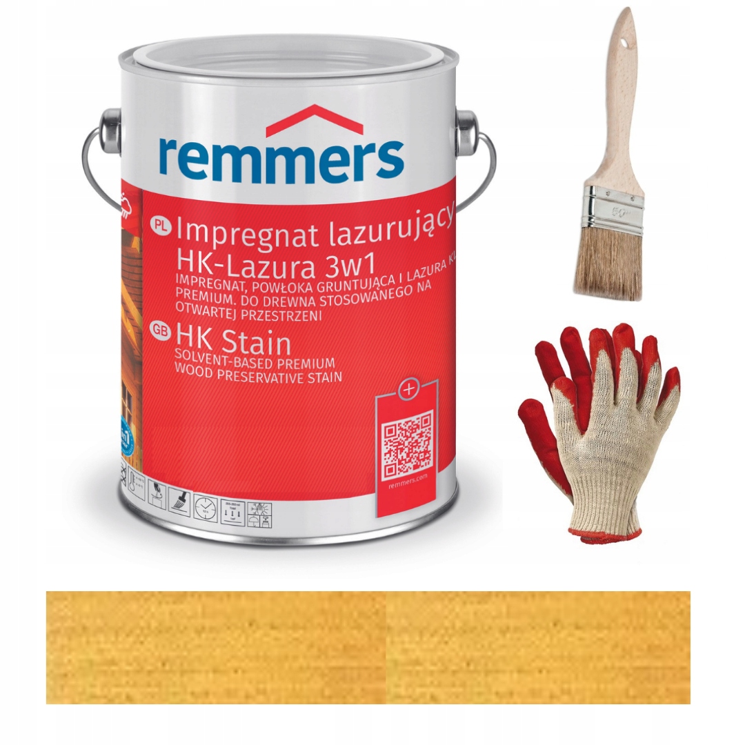 Remmers lasur 2,5l lazura do drewna 3w1 dąb jasny