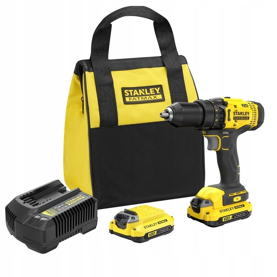 

Wkrętarka Stanley Fatmax SFMCD700C2S 18V V20 2x1,5