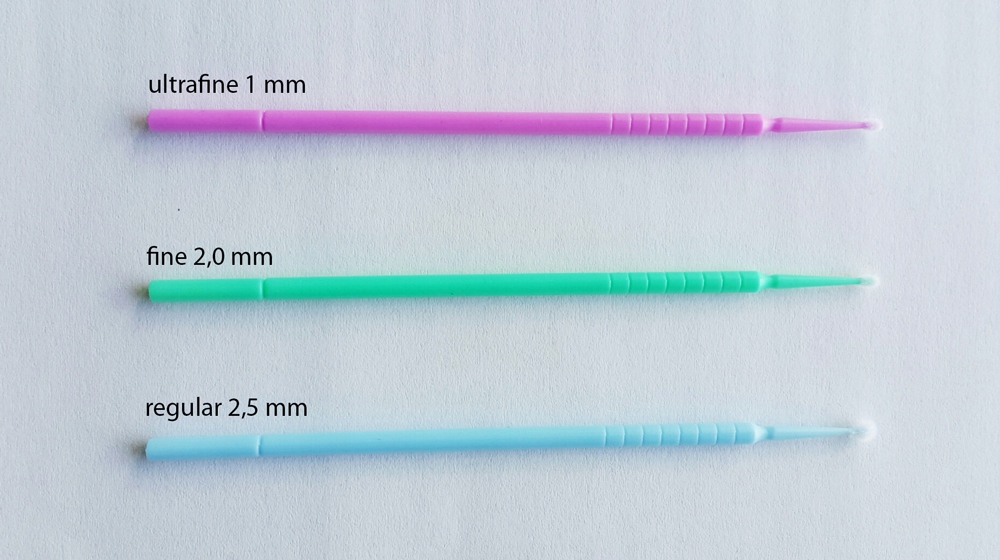 MIKROSZCZOTECZKI DO OCZYSZCZANIA RZĘS APLIKATORY 2 Rodzaj aplikatory