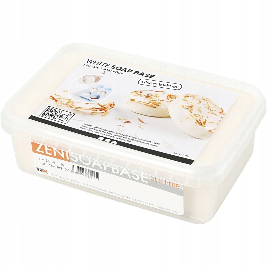 Hotová mýdlová hmota Shea butter 1 kg