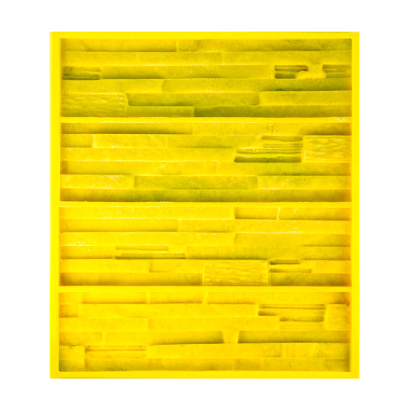 Pružná polyuretanová forma na dlaždice ze sádry betonu Kréta